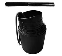 Protector contra el polvo de fuelle de tornillo de avance, protección flexible a prueba de y polvo, flexibilidad multidireccional para talleres, automóviles, vehículos todo terreno, tractores,