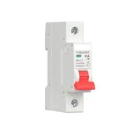 Protector contra fugas,Interruptor de aire,Panel d 1P 2P DC 1000V Solar Mini Circuit Breaker 3A 6A 10A 16A 20A 25A 32A 50A 63A DC MCB for PV System(16a,1)