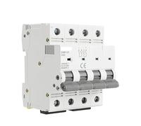 Protector contra fugas,Interruptor de aire,Panel d DC MCB 1P 2P 3P 4P 80A/100A/125A 250V-1000V DC 6KA(100a,4 Pole 1000VDC)