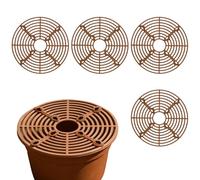 Protector contra Gatos para Plantas Juego de 5 Rejillas s de Relleno | Rejilla Para Cobertura De Plantas En Maceta para Ardillas, Animales, Musgo, Interior y Exterior