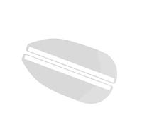 Protector contra la Lluvia de la Ventana del Coche 1 par de Protectores de Visera antiarañazos y antideslumbrantes para Espejo retrovisor automático, Protector de Cejas y Lluvia, Transparente