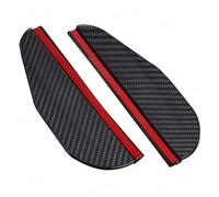 Protector contra la Lluvia de la Ventana del Coche 2 Protectores de Lluvia para Espejo retrovisor Lateral de Coche, universales, Flexibles, de PVC.(A)