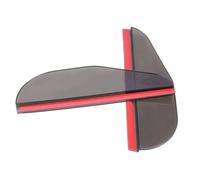 Protector contra la Lluvia de la Ventana del Coche 2 Protectores de Lluvia para Espejo retrovisor Lateral de Coche, universales, Flexibles, de PVC.(B)