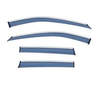 Protector contra la Lluvia de la Ventana del Coche 4 Piezas Apto para Peugeot 2008, Cubiertas Protectoras a Prueba de Viento y deflectores de Ventana Lateral de Coche.(2014-2019)