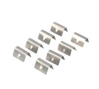 Protector contra la Lluvia de la Ventana del Coche Clips de Metal de Acero Inoxidable para Deflector de Viento y Lluvia Apto para Heko G3 Sned. Cubierta de Lluvia para Espejo retrovisor(8PCS)