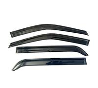 Protector contra la Lluvia de la Ventana del Coche Compatible con Explorer 2011-2019, molduras de Ventana cromadas, parasoles, Protectores de Lluvia, Viseras de Puerta y ventilaciones.