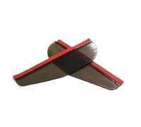 Protector contra la Lluvia de la Ventana del Coche Paquete de 2 Protectores de Lluvia para Espejo retrovisor de Coche, Parasol, Pegatinas de Hojas