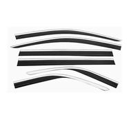 Protector contra la Lluvia de la Ventana del Coche Toldo de Lluvia, Deflector y Protector contra la Intemperie, Apto para Toyota Apto para Highlander 2007-2021. Accesorios. Deflector de Ventana(B)