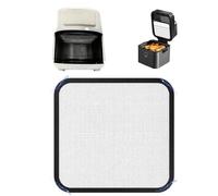 Protector contra salpicaduras de acero inoxidable compatible con Ninja CRISPi, protección contra la grasa para freidora de aire, accesorio reutilizable compatible con FN101EUGY FN101EUST FN101EUSG