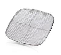 Protector contra salpicaduras de acero inoxidable for parrilla interior AG301 reutilizable 5 en 1. Pantalla antisalpicaduras de acero inoxidable compatible con Ninja.