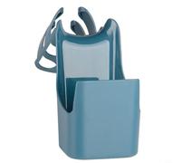 Protector contra salpicaduras de cadena para motocicleta, depósito de aceite, ABS azul, resistente a salpicaduras, apto para motocicletas, bicicletas eléctricas, bicicletas, prácticos accesorios de
