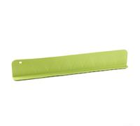Protector contra salpicaduras de cocina de silicona para encimera, no requiere taladrar, resistente al calor, protege las paredes de derrames y cocción (verde)