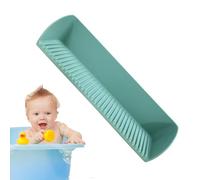 Protector contra salpicaduras para bañera, protector de salpicaduras de agua de silicona, accesorios de baño impermeables que ahorran espacio, con ventosas fuertes para champú, juguetes, cepillo