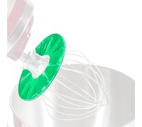 Protector Contra Salpicaduras para Batidoras de Pedestal, Accesorio Rojo Deflector Antisalpicaduras Cabezal Mezcla para Batidoras de Pedestal KitchenAid 4,5 y 5 Cuartos Galón (Verde)