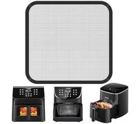 Protector contra salpicaduras para freidora de aire caliente de acero inoxidable y silicona, compatible con Cosori CP158 (5,5 L), TurboBlaze (6,0 L), Premium II (6,2 L), Turbo Tower (10,8 L) y Philips