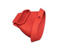 Protector contra salpicaduras para mezclador - Accesorio de embudo de silicona para mezcladores inclinables de 4,5 y 5 cuartos, herramienta para hornear sin residuos, apto para lavavajillas, diseño fá