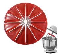 Protector contra salpicaduras para tazón de mezclador, cubierta protectora para batidora de pie, transparente, segura para alimentos con amplia apertura de canalón, función de bloqueo de derrames