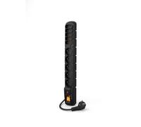 Protector contra sobretensiones Acar S10 negro automático de 3 m