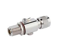 Protector contra sobretensiones Coaxial N, protección de descarga Gas macho a hembra, adecuado for Radio HAM CB, WLAN, 50 Ohm, 1 Uds