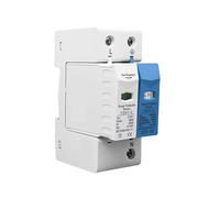 Protector contra sobretensiones de CA for Carril DIN, 1P+NPE, 3P+NPE, 50KA, T1, T2, 385 V, 255 V, Dispositivo de protección contra sobretensiones de bajo Voltaje for Uso doméstico.(1P NPE,385V)