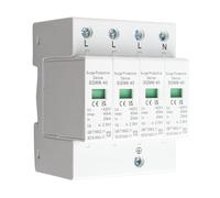 Protector contra sobretensiones, Dispositivo de protección contra sobretensiones de Baja tensión 4P 40KA de para protección contra Rayos, riel DIN 220V