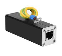 Protector Contra Sobretensiones Ethernet, Dispositivo de Descargador de Redes POE Protector Contra Sobretensiones de Red Dispositivo de Protección Contra Sobretensiones