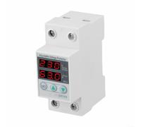 Protector contra sobretensiones SVP916 para uso industrial y residencial con voltaje ajustable para umbrales de protección y capacidad de limitación de corriente (40 A)