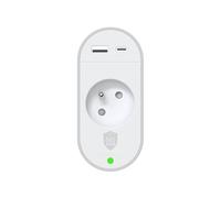 Protector Contra Sobretensiones Tipo E 540J con 2 Puertos USB-A/USB-C PD