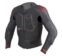 Protector corporal Zandona Action X7 negro-rojo 170-179 cm M