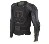 Protector corporal Zandona Netcube X7 negro-amarillo fluo 170-179 cm 2XL