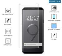 Protector Cristal Templado Completo Curvo UV Full Glue para Samsung Galaxy S9 Plus