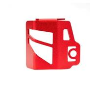 Protector Cubierta Depósito Líquido Freno Trasero Moto Para Triumph Para Tiger800 Para TIGER 800 XC XR Para Sport 660 Para Trident Tapa tanque combustible gasolina(ROJO)
