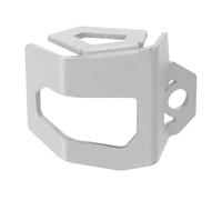 Protector Cubierta Depósito Líquido Freno Trasero Motocicleta Para F650GS F750GS F800GS F850GS F800R F 850 750 650 800 GS Tapa tanque combustible gasolina(PLATA)