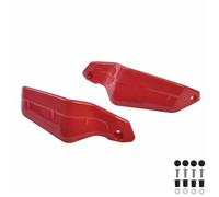 Protector Cubierta Guardamanos Motocicleta para CRF1100L ADV XADV 750 2020-2024 Extensiones, Protector Pantalla, Piezas Prueba Viento Guardamanos Escudo(Rojo)