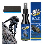 Protector de agarre para zapatos, spray antideslizante de 100 ml, cuidado antideslizante del calzado con diseño de secado rápido, herramienta de seguridad para tenis con sujeción eficaz, entrenamiento