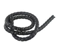 Protector de alambre enrollado espiral Manguera hidráulica Tubo de gestión de cables PE Material Manga protectora para la prevención de desgaste de alambres y cables (D12mm)