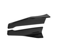 Protector De Alerón De Parachoques para Faldones Laterales De para Peugeot 208, Accesorio Universal para Coche(Glossy Black)