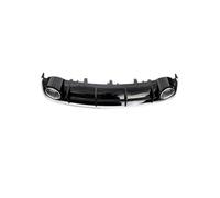 Protector de alerón difusor de parachoques trasero compatible con Audi A6 S-line S6 Hatchback Avant Touring 2015-2018 RS6(Style 2)