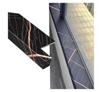 Protector de AlféIzar Ventana, Protector de alféizar for reforma de ventana/mirador, paneles de remate for alféizar de ventana de dormitorio(120x35cm (47 1/4"X13 3/4"))