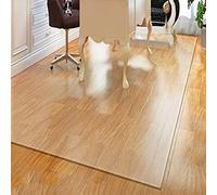 Protector de alfombra de vinilo transparente extra grande, duradero, antideslizante, para alfombras y madera dura, tapete de escritorio ideal para uso doméstico y de oficina