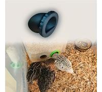 Protector de Alimentación de Codornices de Plástico - Puerto de Alimentación para Pollitos, Interfaz de Alimentación para Aves - Fácil de | Proyecto | No Requiere Electricidad