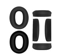 Protector de Almohadillas de Silicona Auriculares para Sony WH-CH720N Funda Protectora Funda Protectora de Silicona a Prueba de Polvo para Auriculares (Negro)