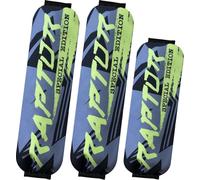 Protector de amortiguador de alta calidad para ATV compatible con Yamaha Raptor 90, 400, 450, 600, 700 - duradero, resistente al agua, fácil montaje (lima)