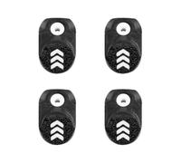 Protector de anillo entrada cerámica duradero 4 piezas, resistente al desgaste y dureza, for impresora 3D/P1/X1/AMS(4Pcs Black)