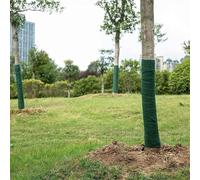 Protector de árbol no tejido para protección contra heladas, 12 cm x 20 m, protector de tronco que retiene el calor y la humedad, verde, 2 unidades, ideal para jardín, Ya(A)