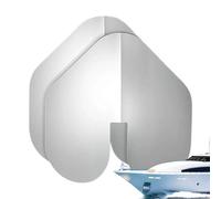 Protector de arco de acero inoxidable, protector de casco de barco, escudo marino, placa de espiga de proa, protector de acero inoxidable resistente para defenderse contra arañazos y daños en barcos