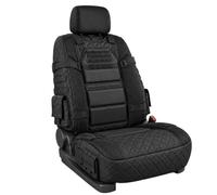 Protector de asiento de coche Alfombrilla protectora gruesa antideslizante | Funda para asiento de coche para tractor camión Quad Camping-Car viajes por carretera y desplazamientos, color negro