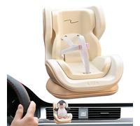 Protector De Asiento Para El Automóvil De Muñecas, Portavasos De Peluche, Asiento Portador De Muñecas, Funcionalidad De Posición Múltiple, No Inclinación, 12x11x10cm, Para La Escuela De Tocador, Las Á