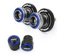 Protector de balancín CNC para motocicleta Para CFMOTO 700MT 2025 2026 M10 Accesorios Para Motocicleta: Carretes De Basculante, Deslizador Trasero, Bobinas Caballete(Combo Blue-A)