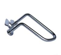 Protector de bicicleta de acero para protección de impacto | Para acero resistente a los impactos, evita que se doble, protege el desviador trasero, conducción segura